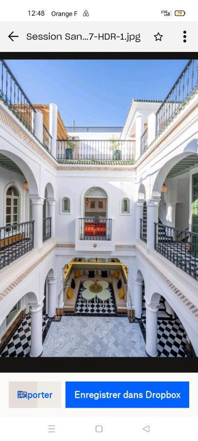 Riad Espoir Spa Logement Entier Marrakesh Exteriör bild