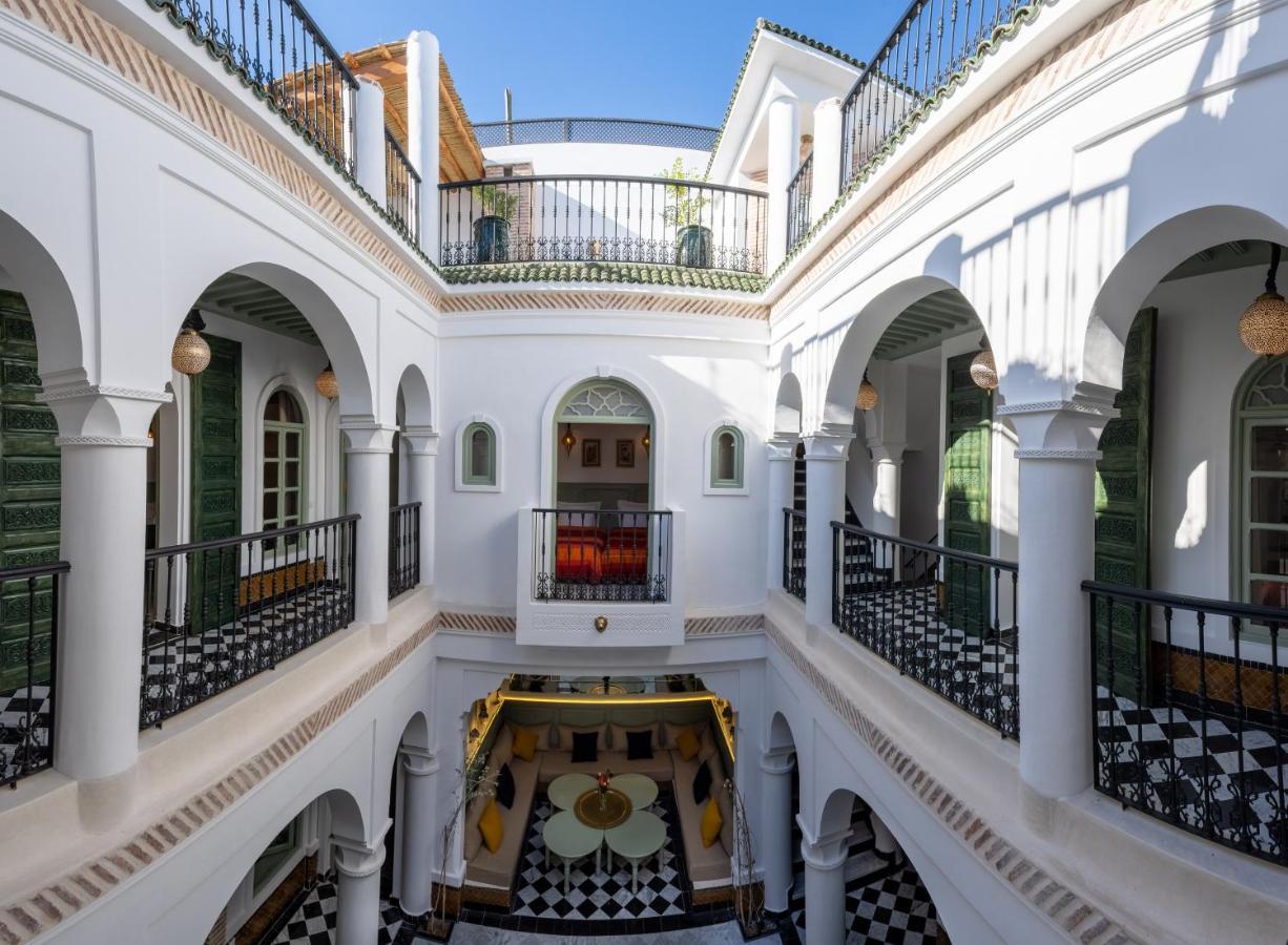Riad Espoir Spa Logement Entier Marrakesh Exteriör bild