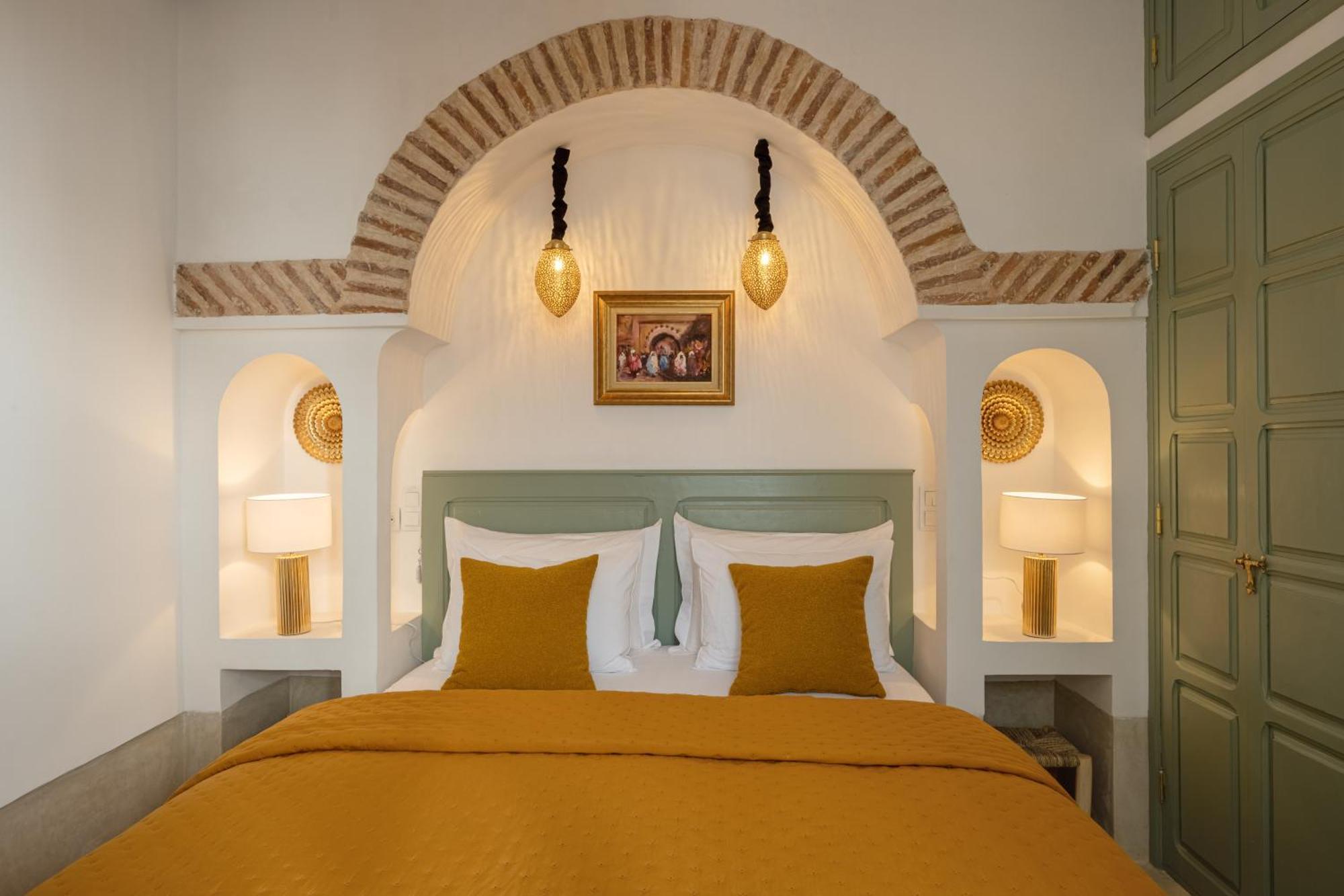 Riad Espoir Spa Logement Entier Marrakesh Exteriör bild