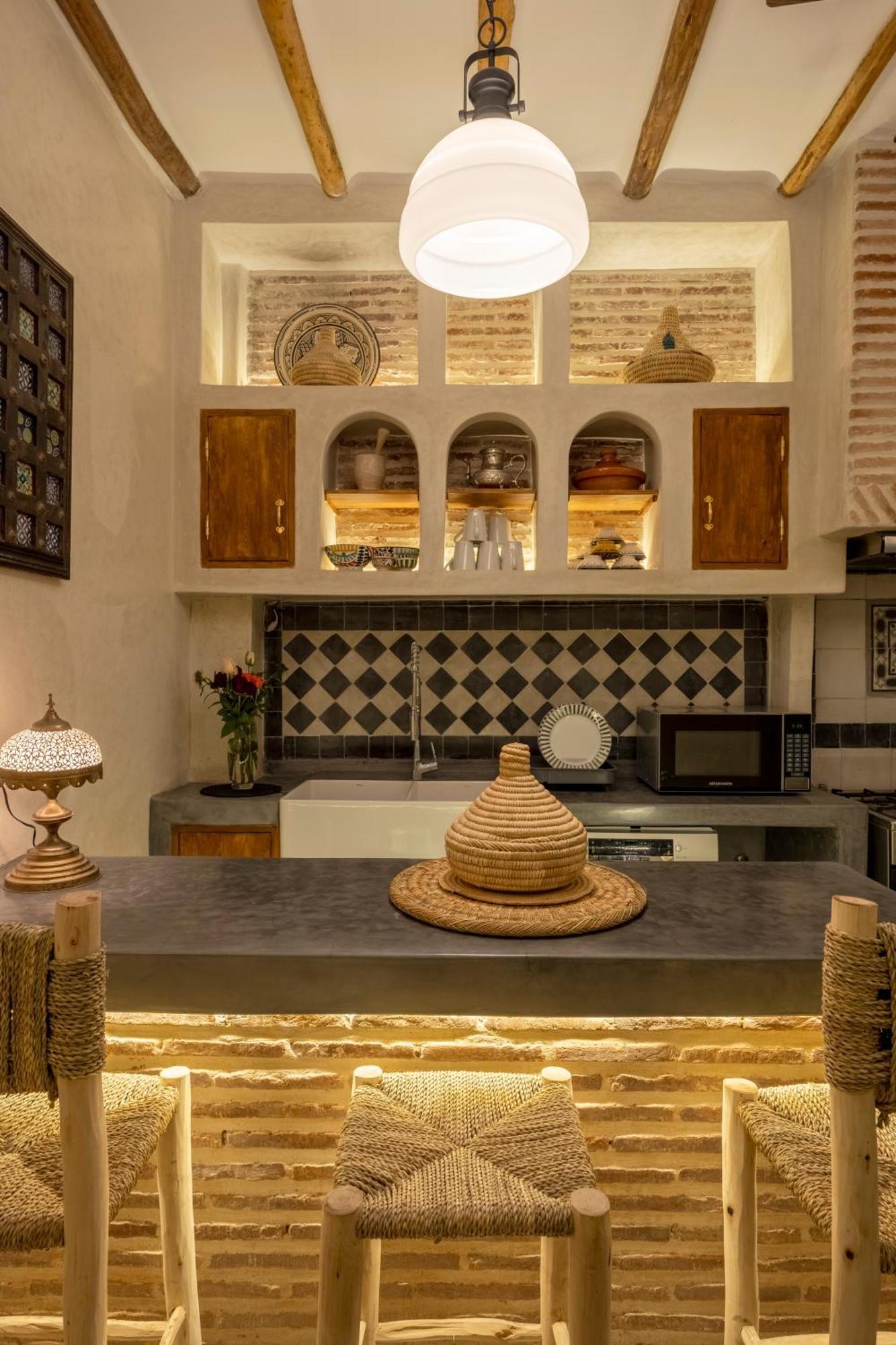 Riad Espoir Spa Logement Entier Marrakesh Exteriör bild