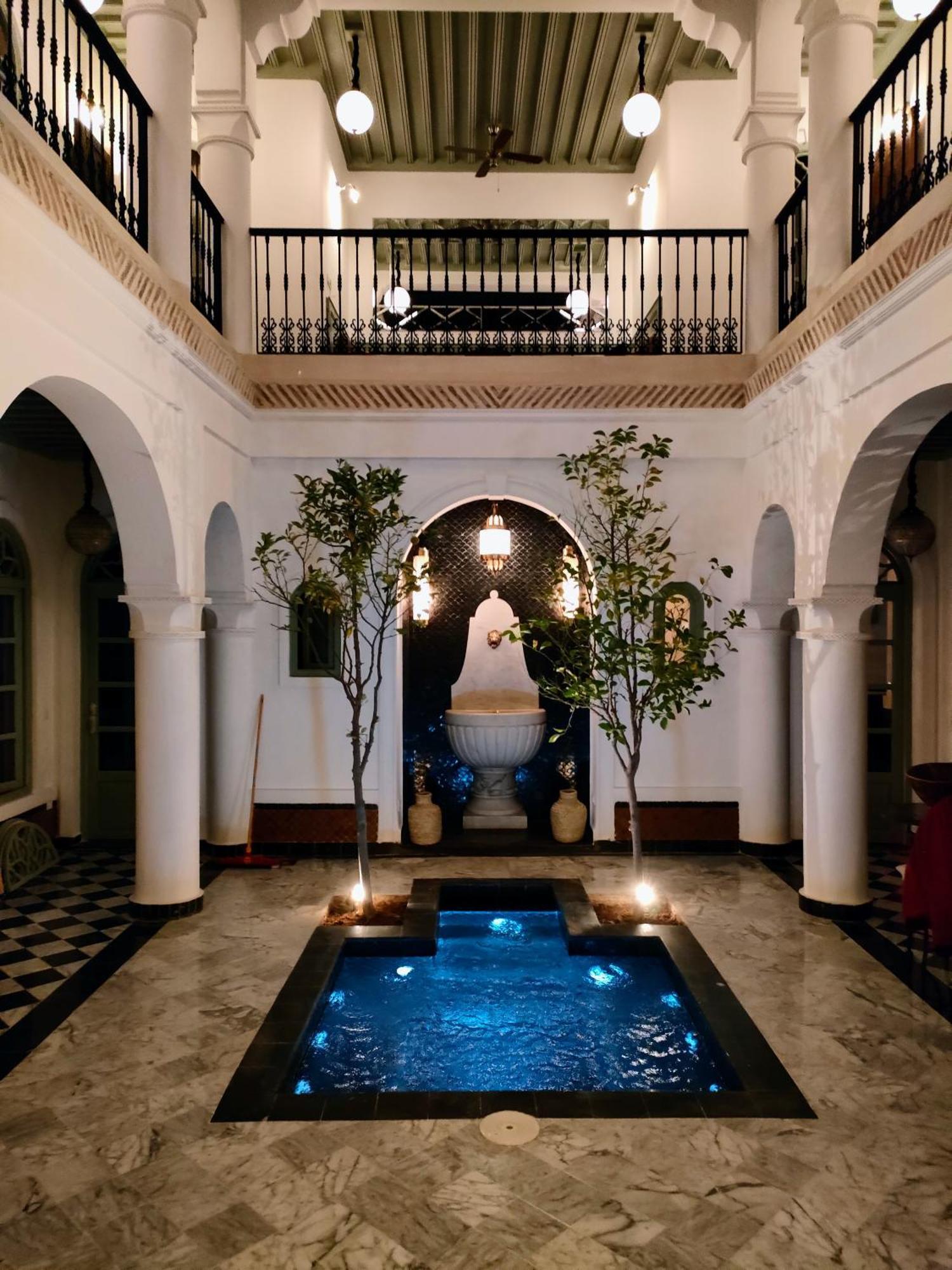 Riad Espoir Spa Logement Entier Marrakesh Exteriör bild